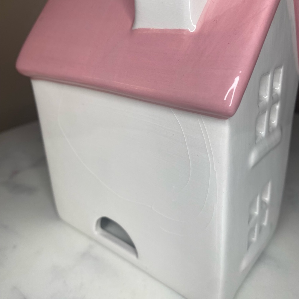 Target Spritz Small Pink White Building Table Decor - Picture 4 of 6